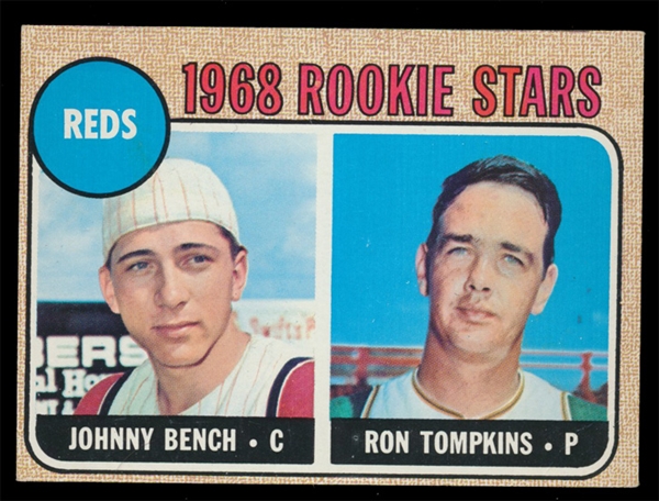 BB 68T #247 Johnny Bench Rookie