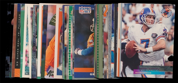 FB (65) John Elway Cards