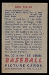 BB 51B #30 Bob Feller
