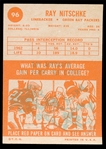 FB 63T #96 Ray Nitschke Rookie