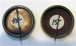 BB (2) PM10 Pins Musial & J.DiMaggio