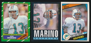 FB 84-86T Dan Marino Cards