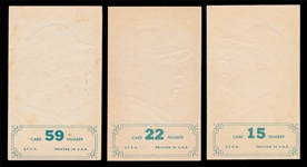 BB 65T (3) Embossed Hall of Famers