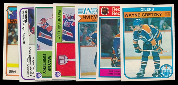 HOC (7) Wayne Greztky Cards