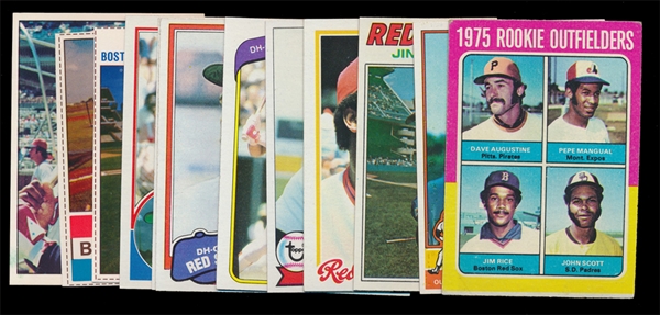 BB (12) Jim Rice Cards