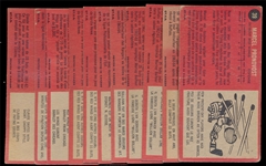 HOC 64/5T (11) Assorted