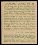 BB 35DS #83 Paul Waner