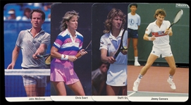 TEN (4) 87Fax Pax Tennis Stars
