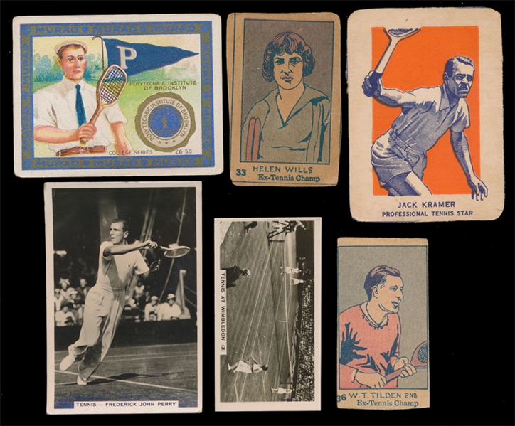 TEN (6) Assorted Vintage Cards