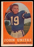 FB 58T #22 John Unitas
