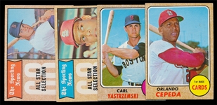BB 68T (4) Yaz/Cepeda Cards