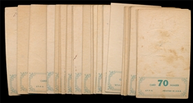 BB 65T (26) Embossed Cards