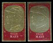 BB 65T (2) Willie Mays Embossed