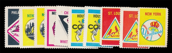 BB 61T (10) Team Logo Stamps