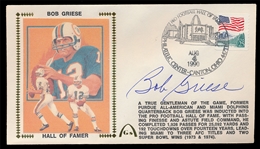 FB Bob Griese Auto. Gateway Cachet