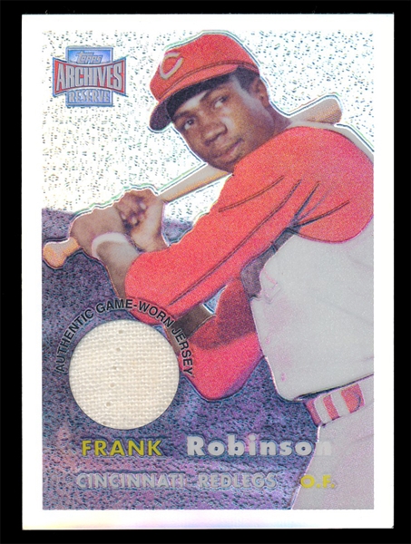 BB 01T Frank Robinson Game Used