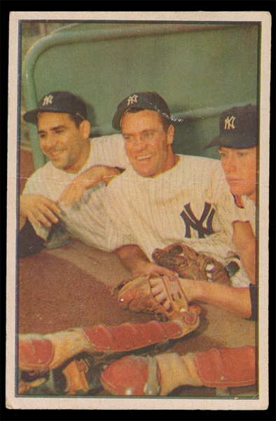 BB 53B #44 Bauer, Berra & Mantle