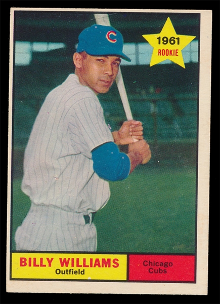 BB 61T #141 Billy Williams Rookie