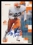 FB 1999 SP Ozzie Newsome Signature