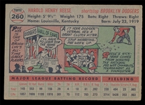BB 56T #260 Pee Wee Reese