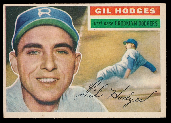 BB 56T #145 Gil Hodges