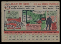 BB 56T #145 Gil Hodges