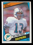 FB 84T #123 Dan Marino Rookie