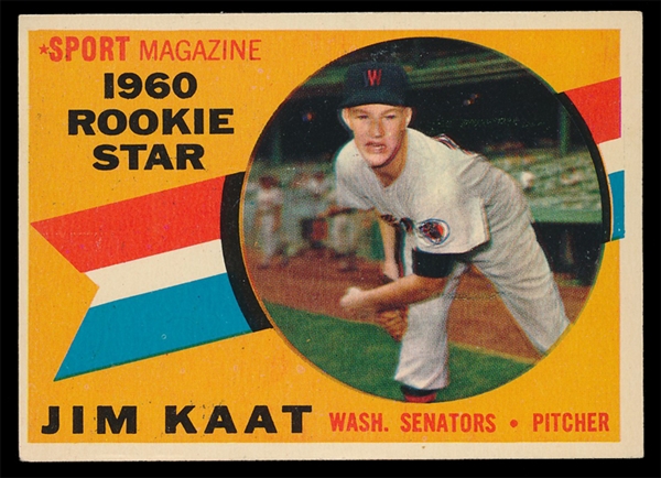 BB 60T #136 Jim Kaat Rookie