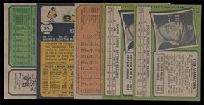 BB (5) Ted Simmons Cards