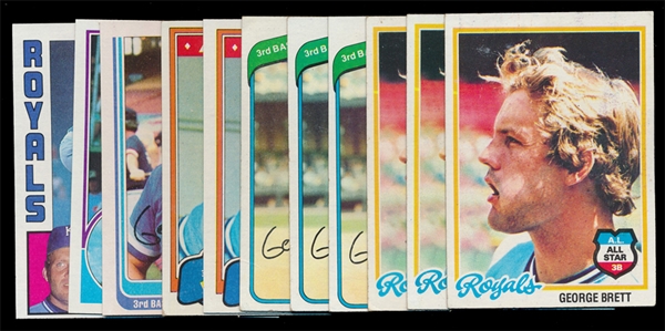 BB (11) George Brett Cards