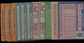 BB (11) George Brett Cards