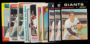 BB (10) Gaylord Perry Cards