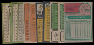 BB (10) Gaylord Perry Cards