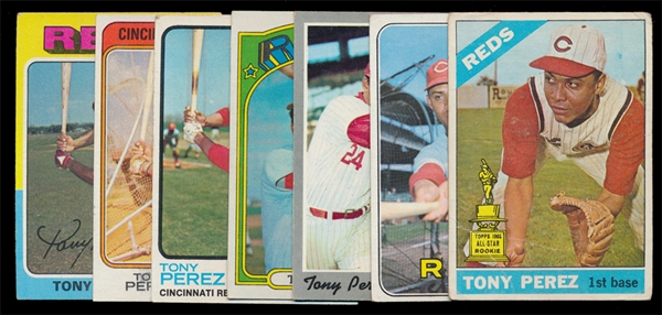 BB (7) Tony Perez Cards