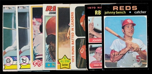 BB (7) Johnny Bench Cards