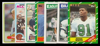 FB (7) 80’s Topps Key Rookie Cards