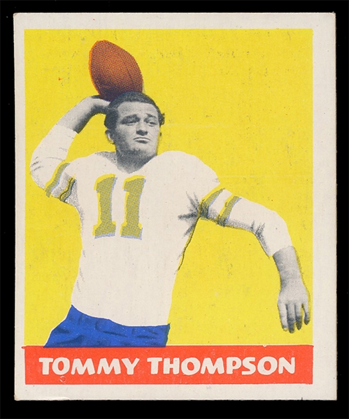 FB 48L #9 Tommy Thompson Rookie
