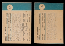 BK 61F (2) Jack Twyman Cards