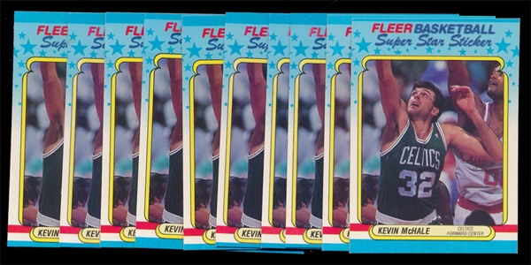 BK 88/9F (10) #9 Kevin McHale Stickers