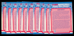 BK 88/9F (10) #9 Kevin McHale Stickers