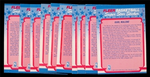 BK 88/9F (10) #8 Karl Malone Stickers