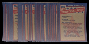 BB 84T (50) #402 Dave Winfield AS