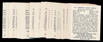 BB 1986 48B Reprint Set