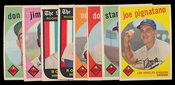 BB 59T (8) Dodgers