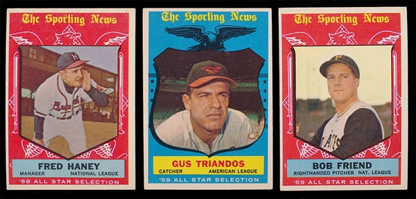 BB 59T (3) All Star Cards