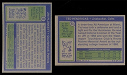 FB 72T Plunkett and Hendricks Rookies