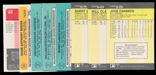 BB (8) 1980’s Key Rookies