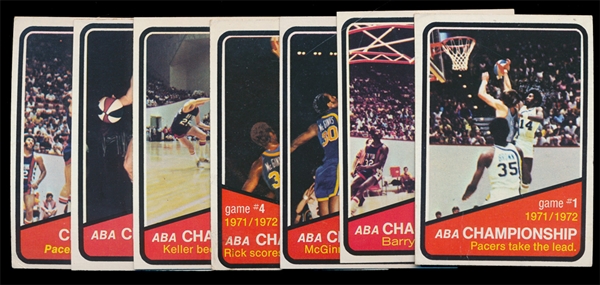 BK 72.3 (7) ABA Playoff Cards