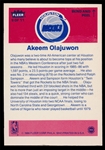 BK 86F #9 Olajuwon Sticker