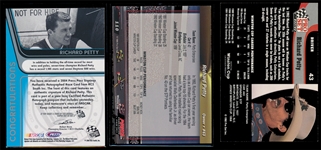 RAC (3) Richard Petty Autographed Cards